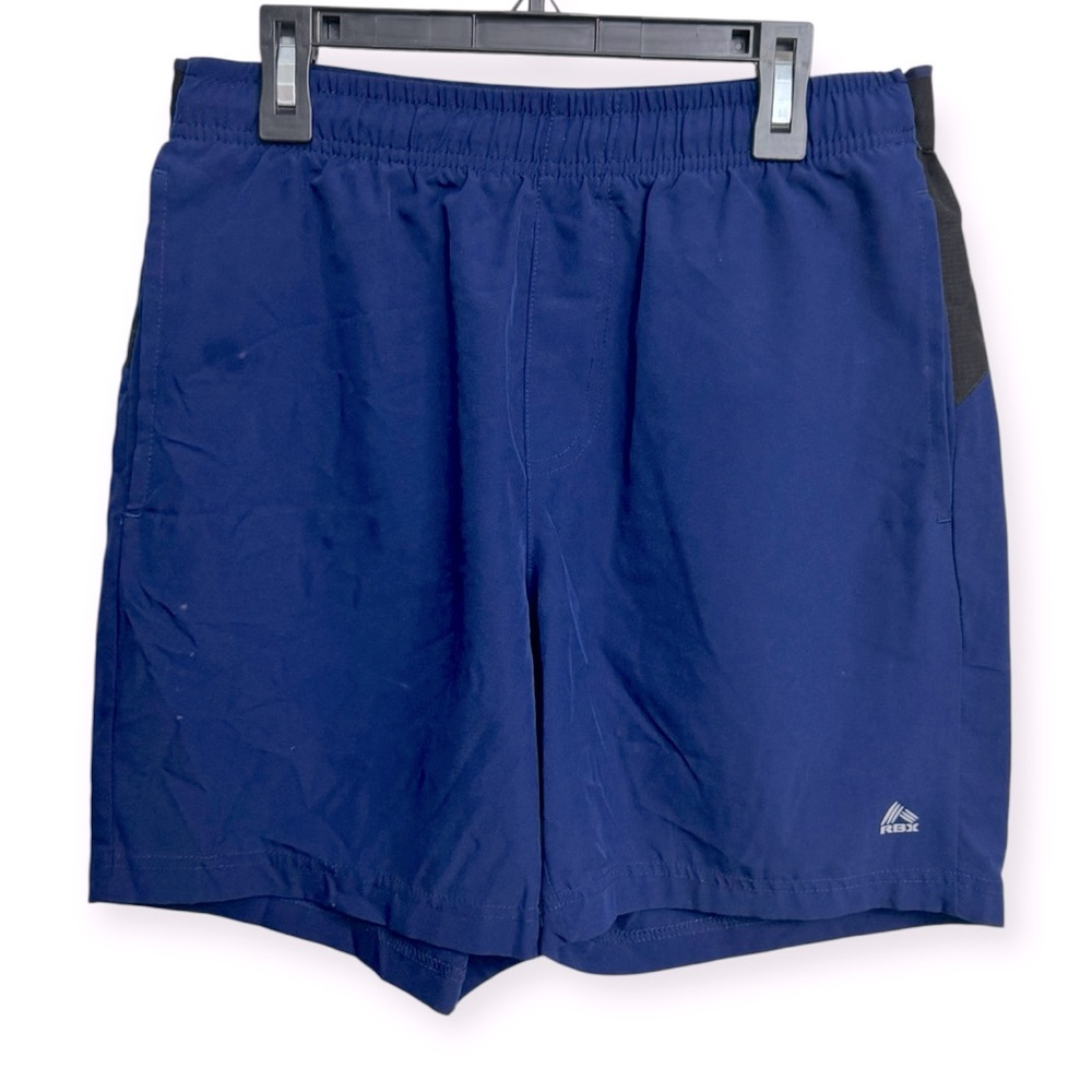 Reebok Blue Athletic Shorts‎ Lightweight Elastic Waist